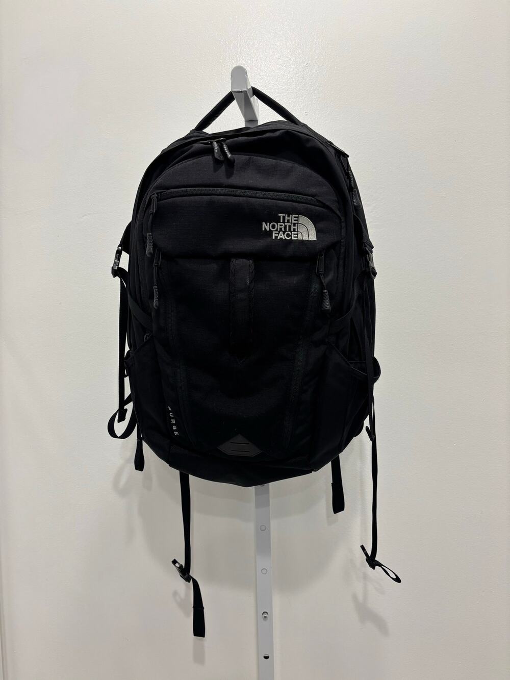 The North Face Surge Commuter Backpack - Black 31L Laptop Travel Daypack
